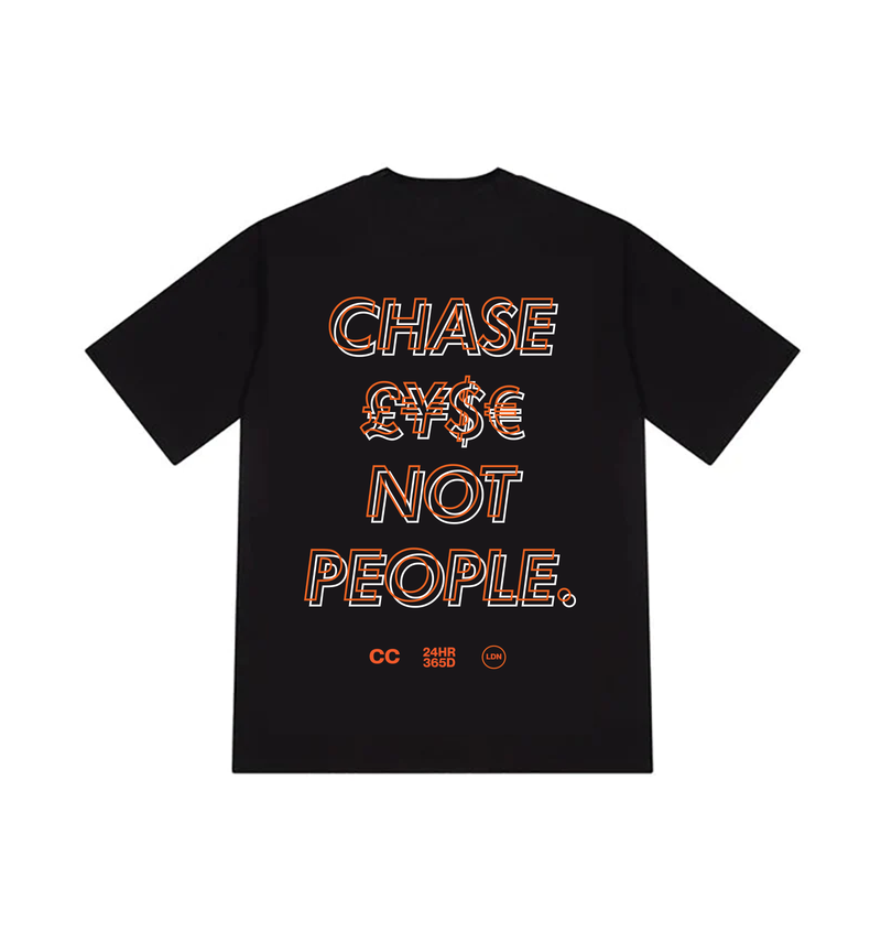 Flamingo - Chase £¥$€ Not People T-Shirt Black