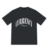 Currency Affair Oversized Fit T-Shirt Charcoal Grey