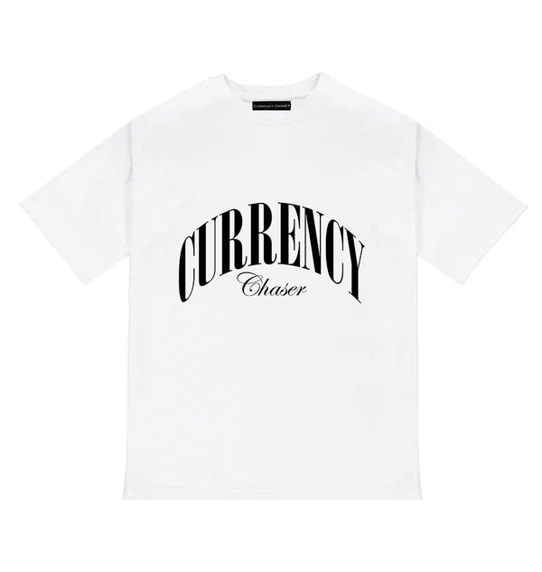 Currency Affair Oversized Fit T-Shirt White