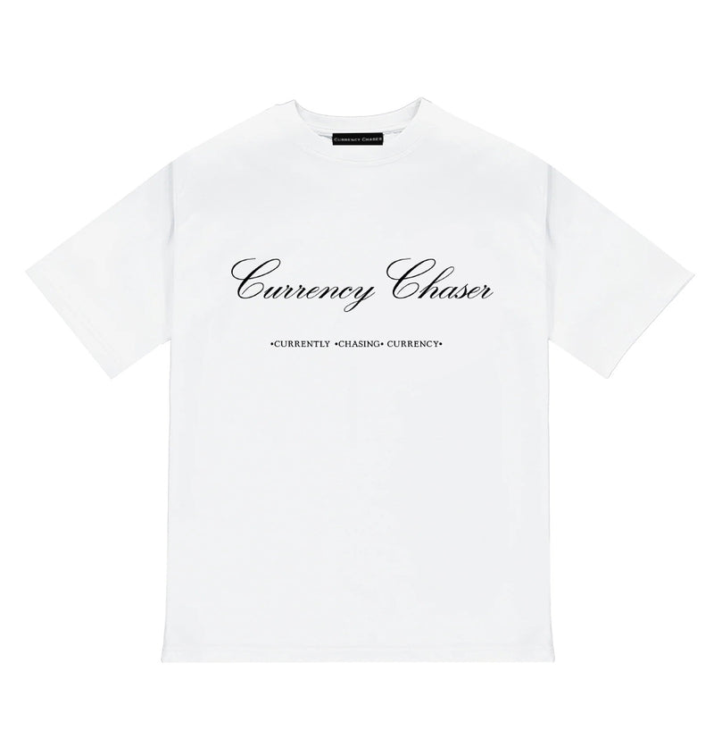 Currently Chasing Currency T-Shirt White